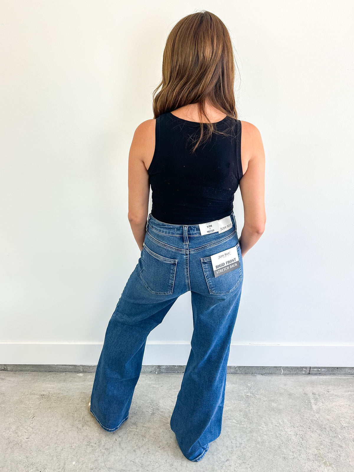Adjustable Waist Straight Leg Judy Blue Jeans