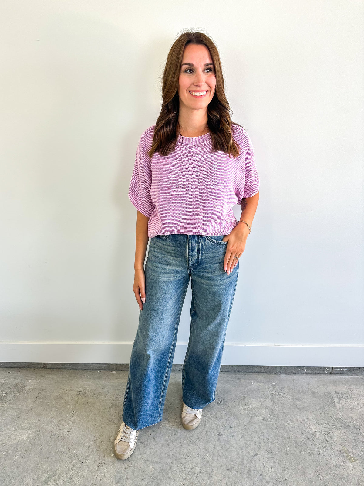 Lightweight Sweater Tee