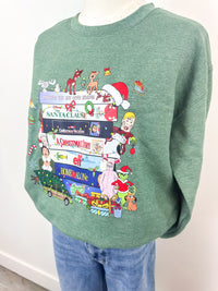 Holiday Movie Night Sweatshirt