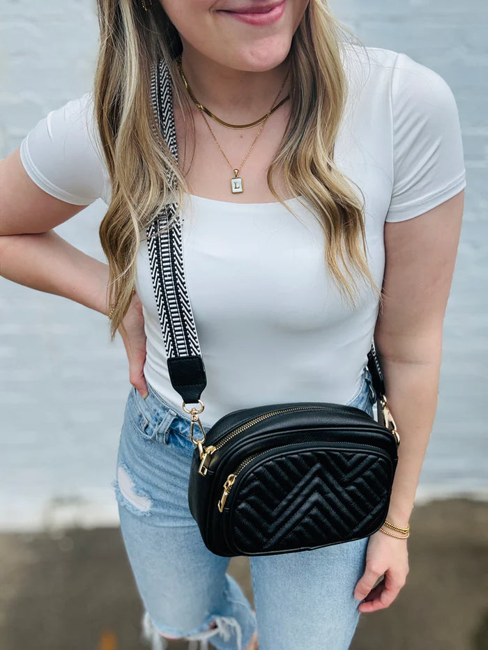 Quilted Crossbody Bag