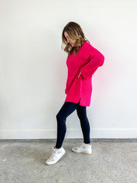 Pink Tunic Sweater