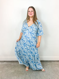 Fresh Air V-Neck Maxi Dress