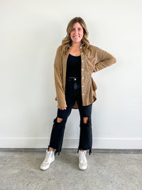 Ribbed Shacket