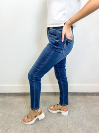 Judy Blue High Waist Shield Pocket Slim Jeans