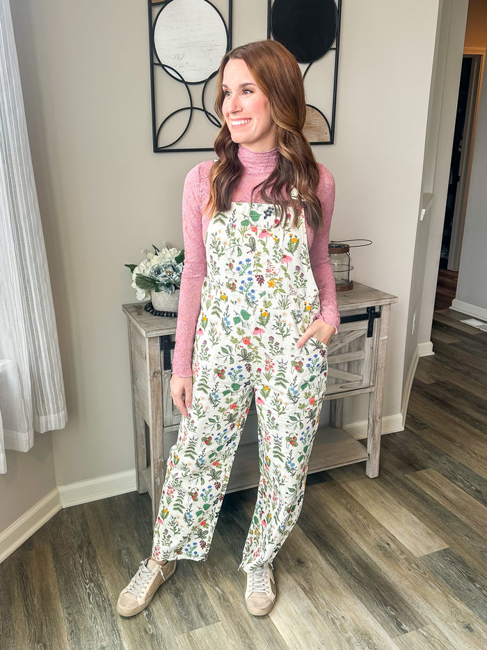 Wildflower Garden Overalls