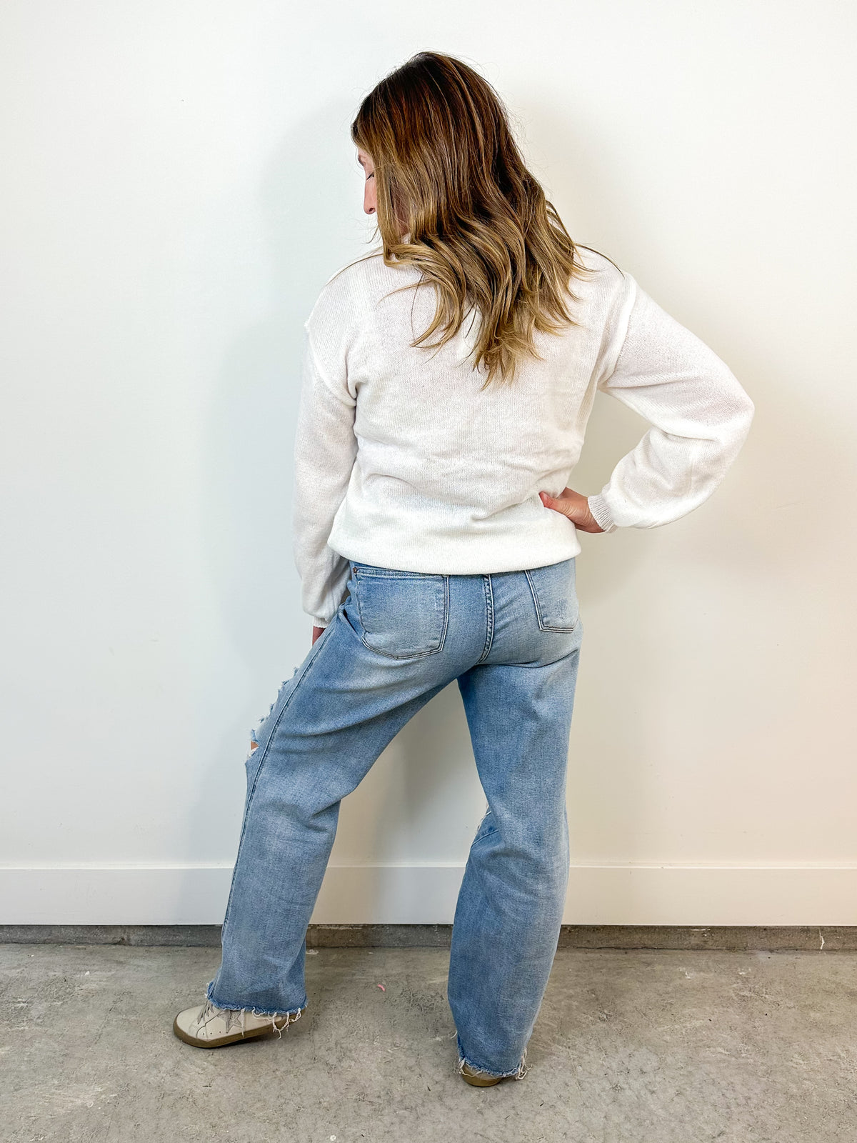 Merry & Bright Sequin Sweater