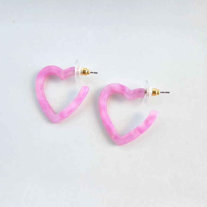 Mini Heart Hoops