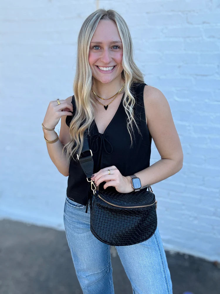 Woven Bum Bag