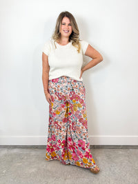 Wildflower Smocked Waist Pant