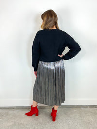 Season of Sparkle Midi Skirt