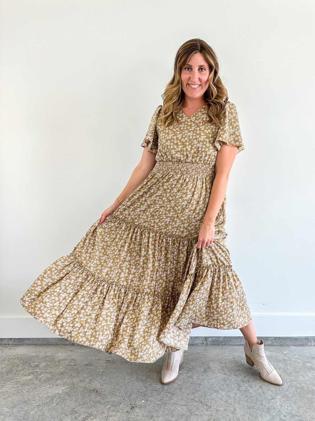 Goldenrod Maxi Dress