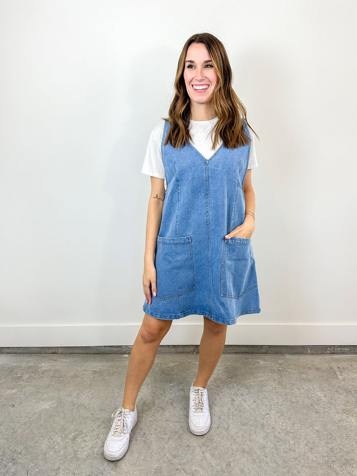 Boot Scootin' Denim Dress