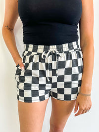 Checkered Lounge Shorts