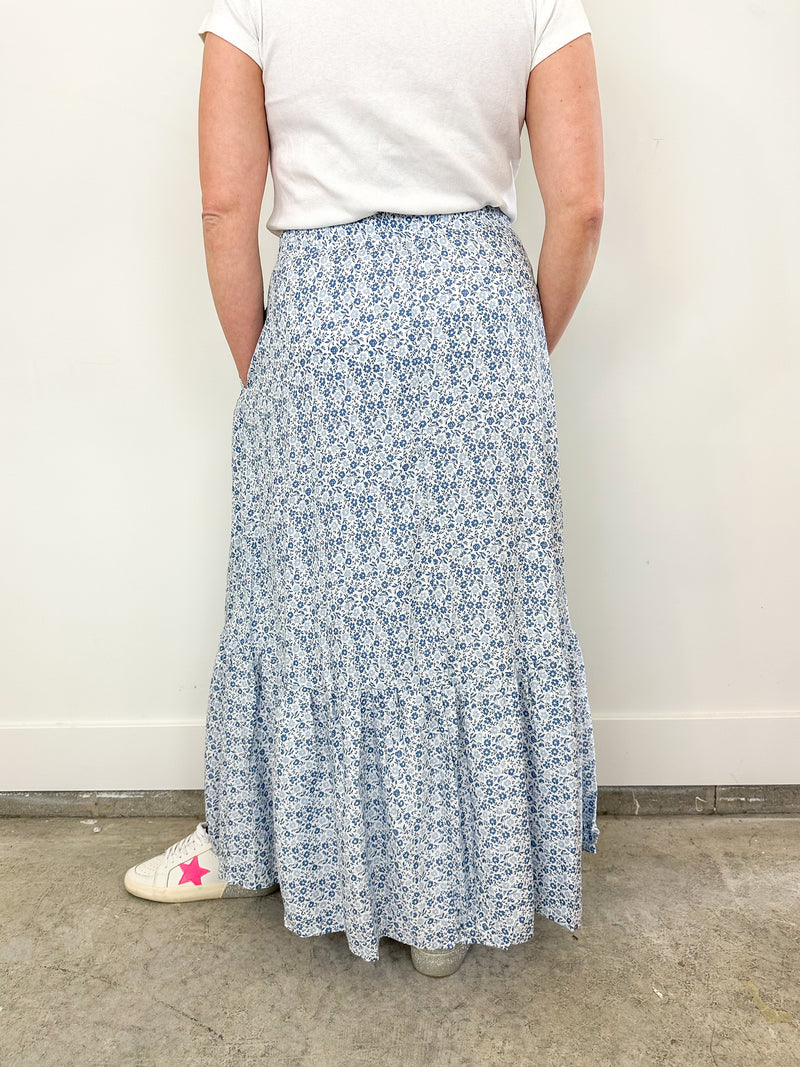 April Showers Maxi Skirt