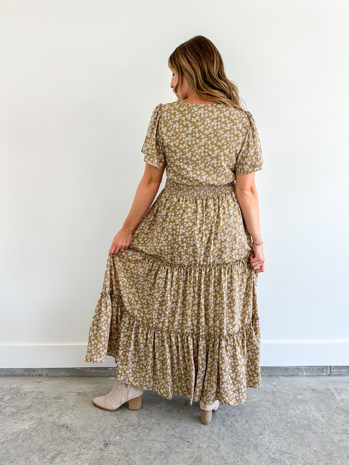 Goldenrod Maxi Dress