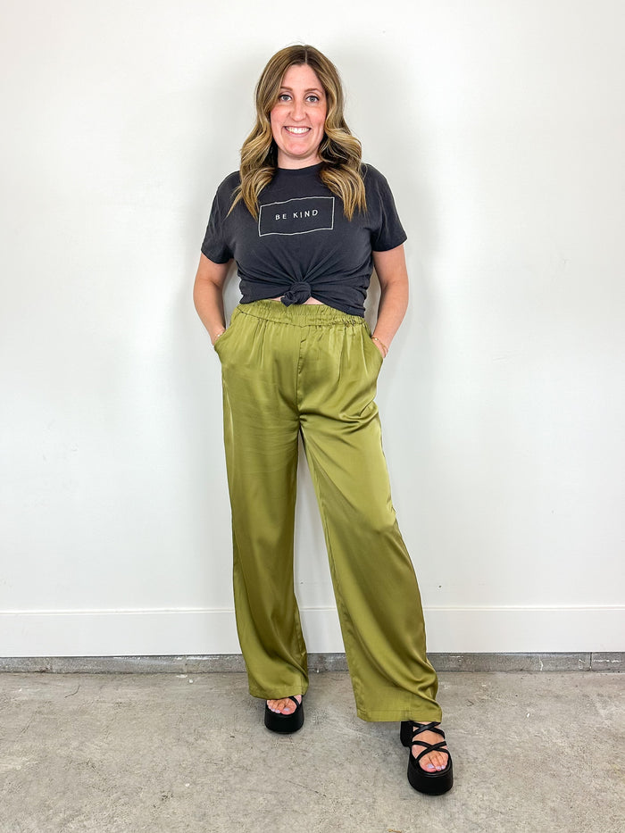 City Lights Olive Pants