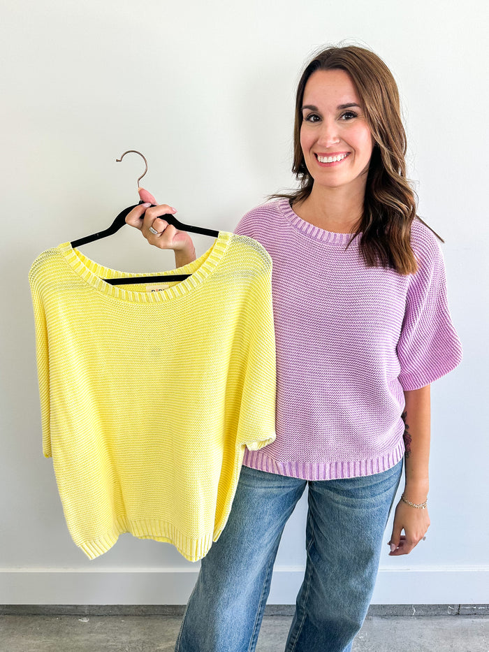 Lightweight Sweater Tee