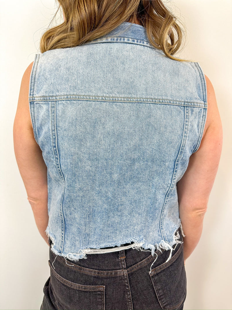 Dallas Denim Vest