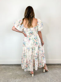 Francesca Cream Eyelet Dress
