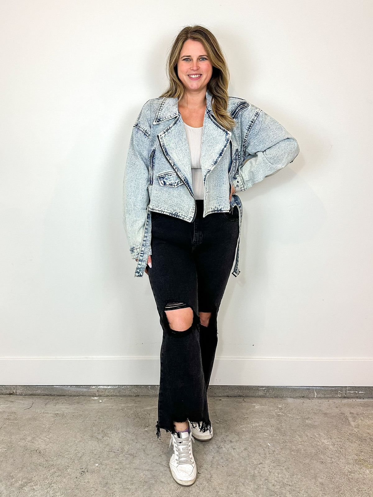 Skyscraper Denim Jacket