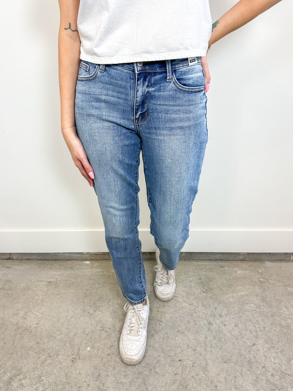 Judy Blue Vintage Wash Slim Fit Jeans