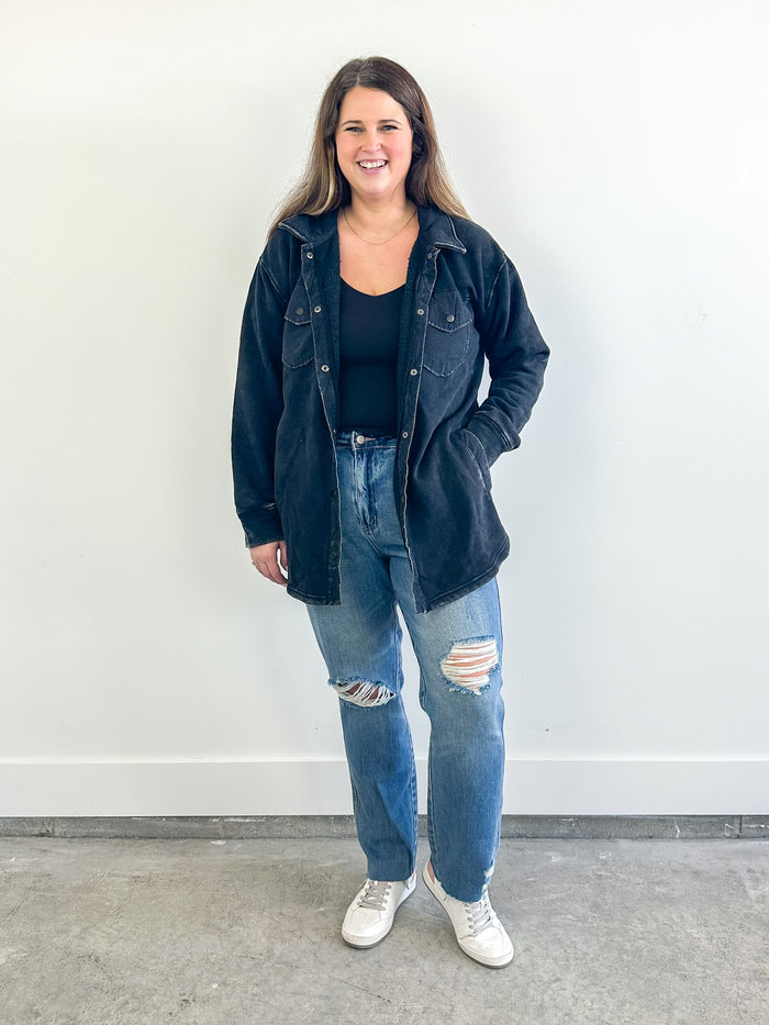 Plant Mom Snap Up Jacket