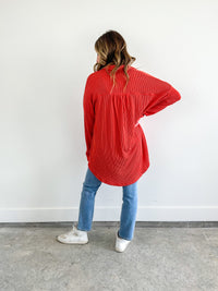 Ribbed Shacket