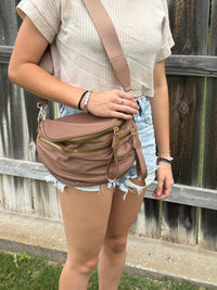 Double Zip Nylon Bag