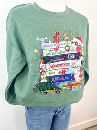 Holiday Movie Night Sweatshirt