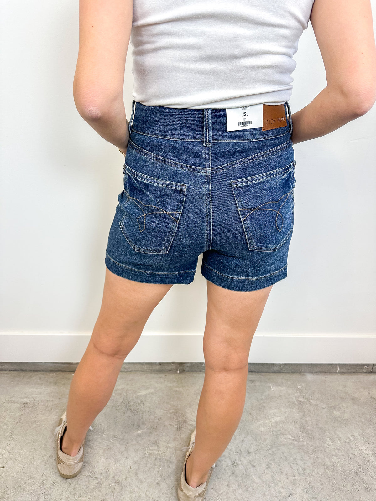 Judy Blue Tummy Control Slim Shorts