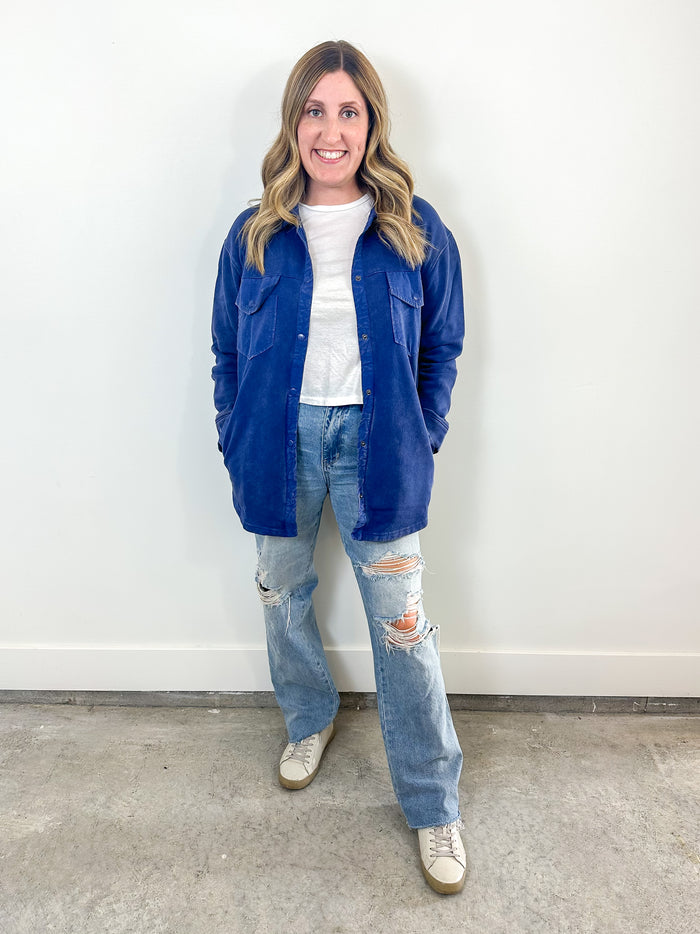 Plant Mom Snap Up Jacket