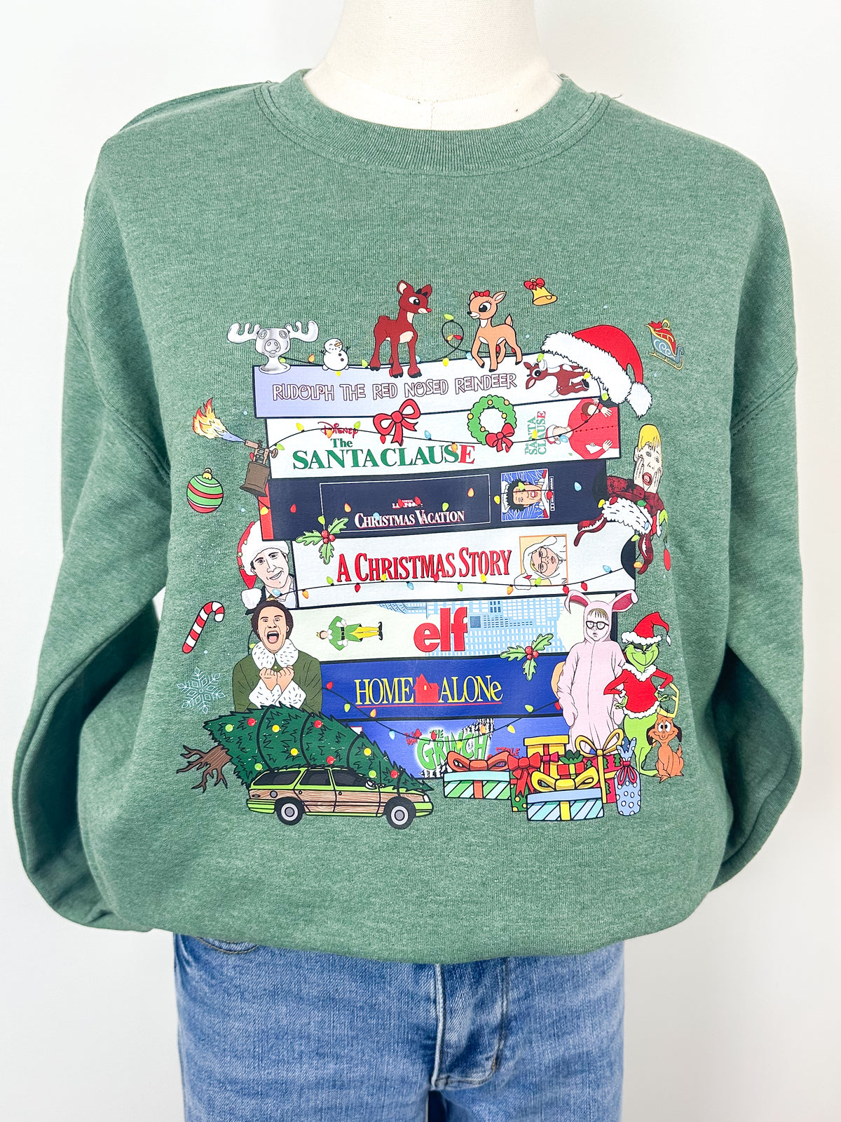 Holiday Movie Night Sweatshirt