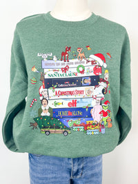 Holiday Movie Night Sweatshirt