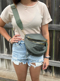 Double Zip Nylon Bag