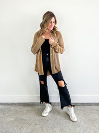 Ribbed Shacket