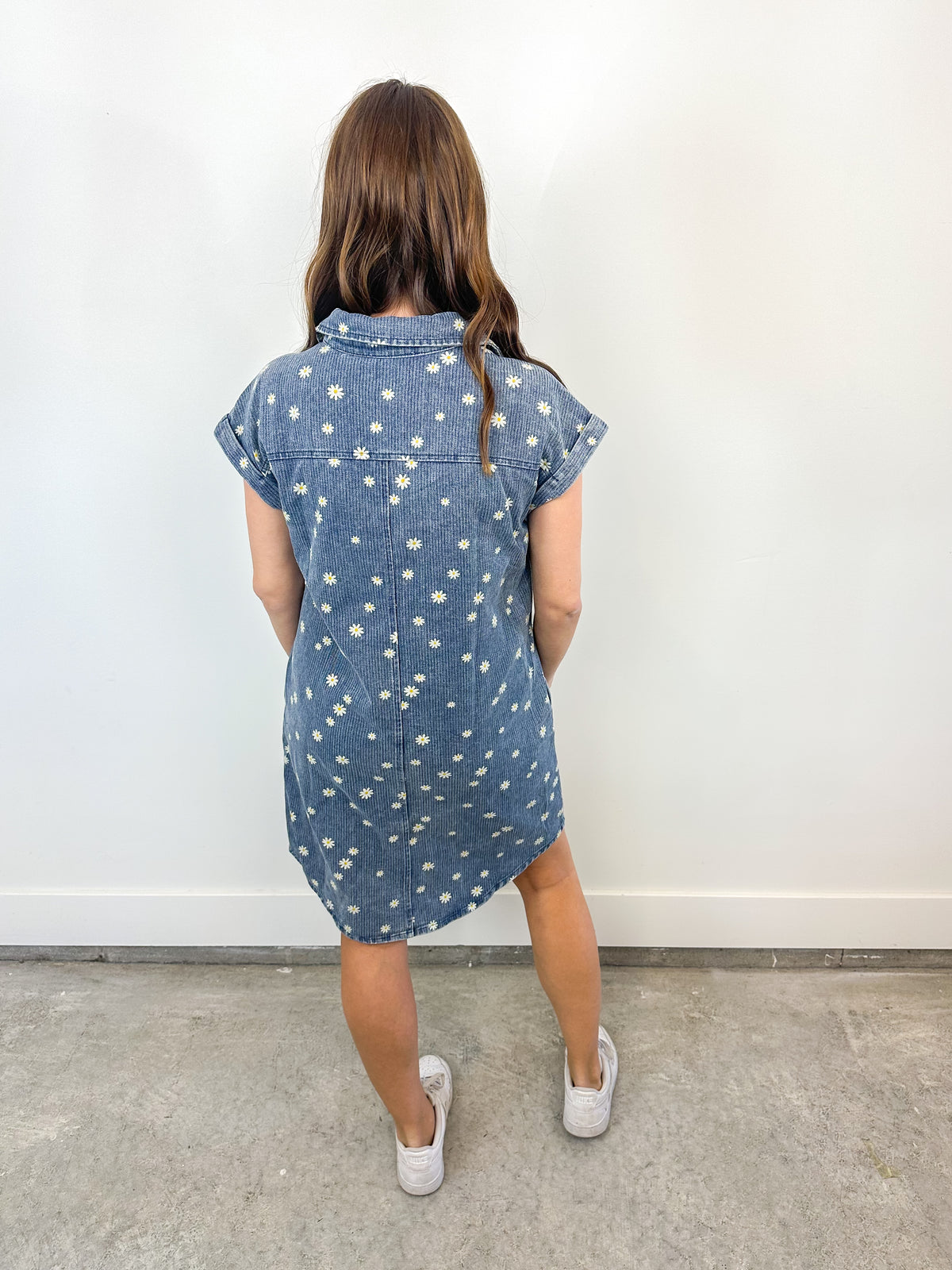 Daisy Denim Shirt Dress