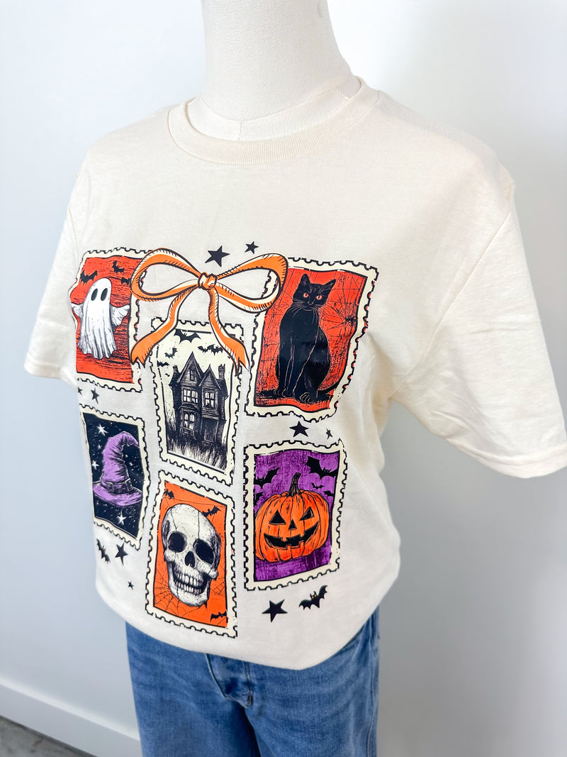 Halloween Stamp Graphic Tee