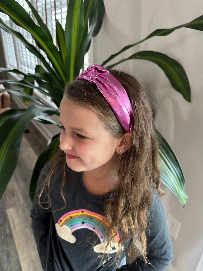 Metallic Knot Headbands