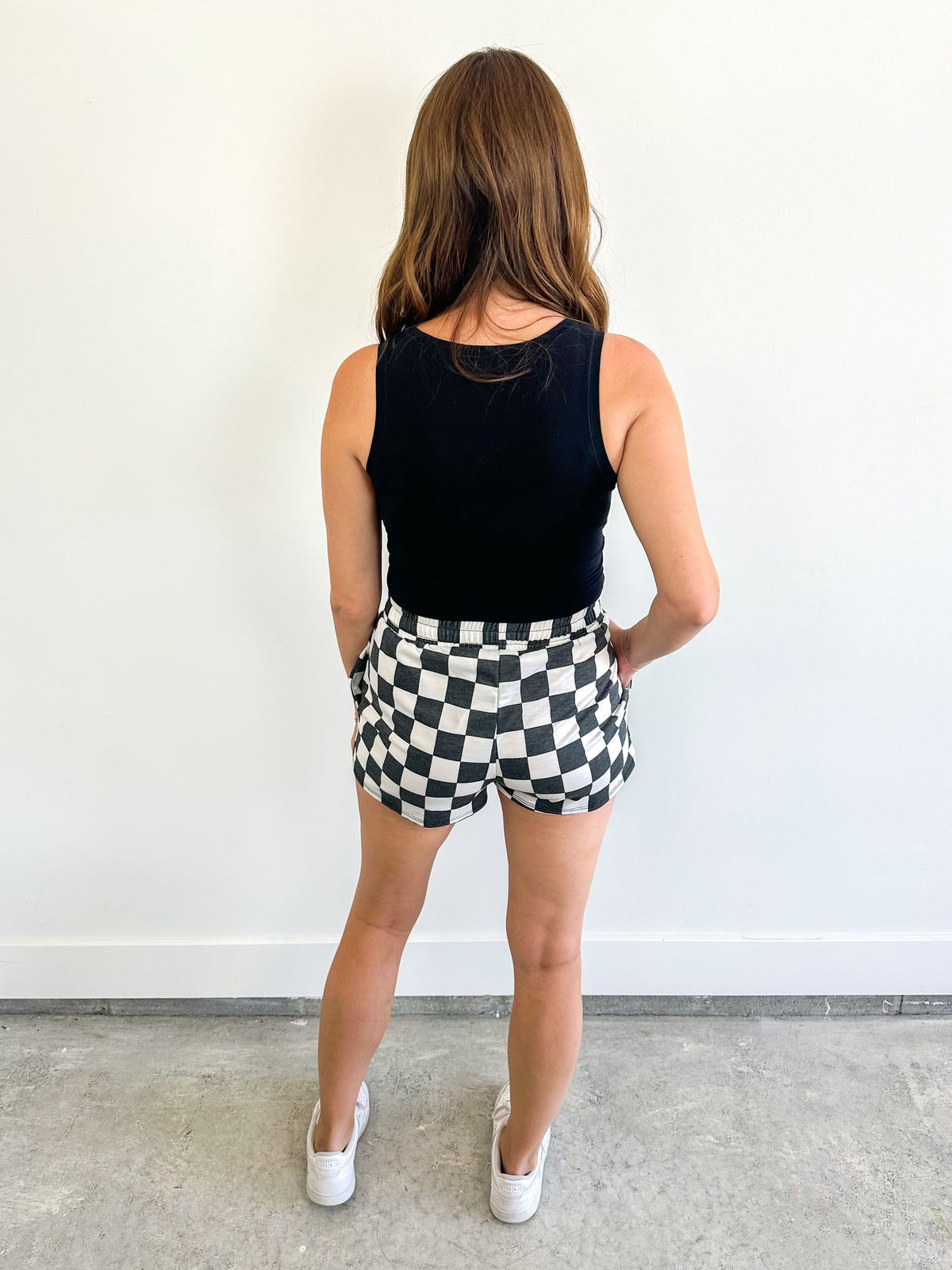 Checkered Lounge Shorts