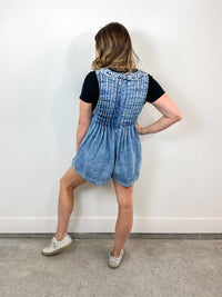 The Viral Denim Romper