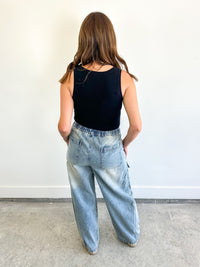 Cargo Barrel Jeans