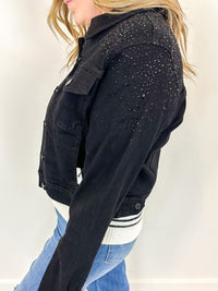 Welcome to NY Black Denim Jacket