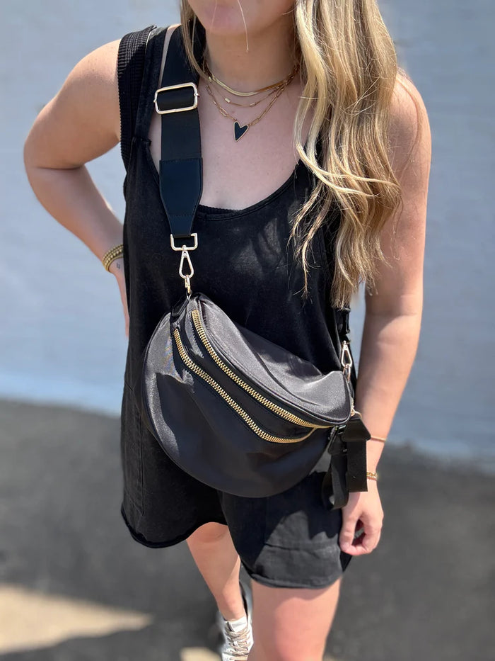 Double Zip Nylon Bag