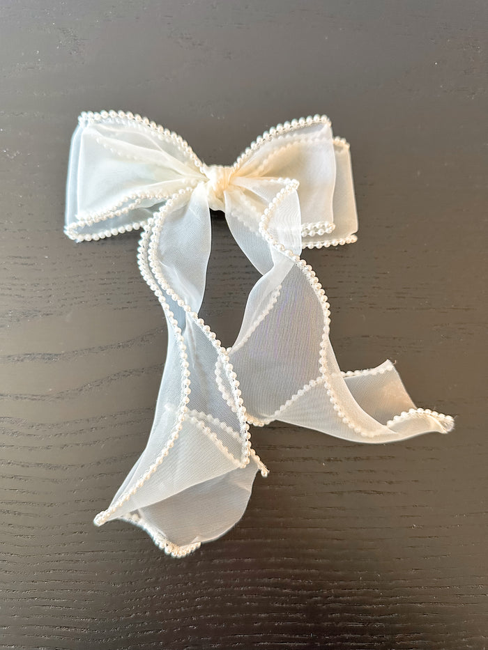 Pearl Detail Bow