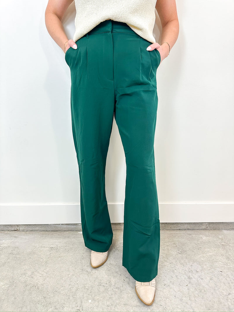 Summer Girl Hunter Green Pant