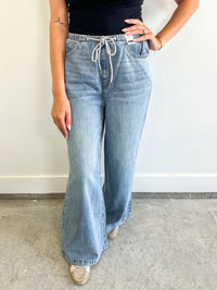 Featherweight Palazzo Judy Blue Jeans