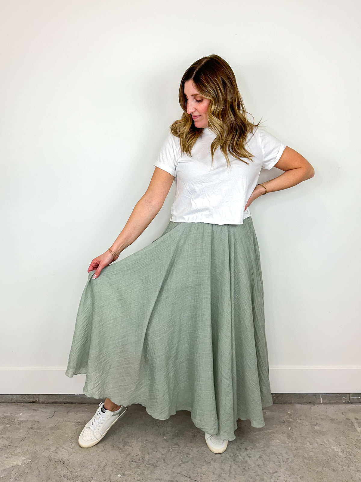 Spring Breeze Maxi Skirt