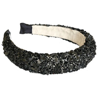 All that Glitters Headband- Black Hues