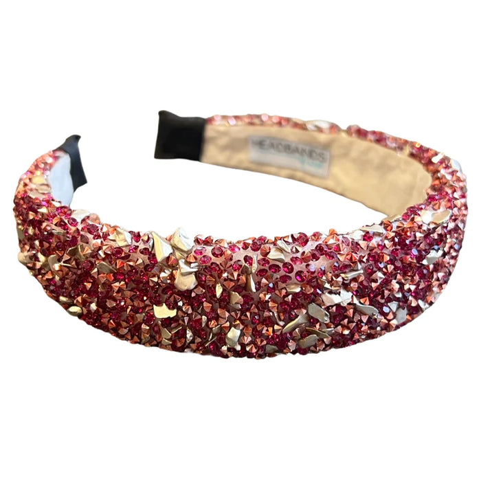 All that Glitters Headband- Maroon
