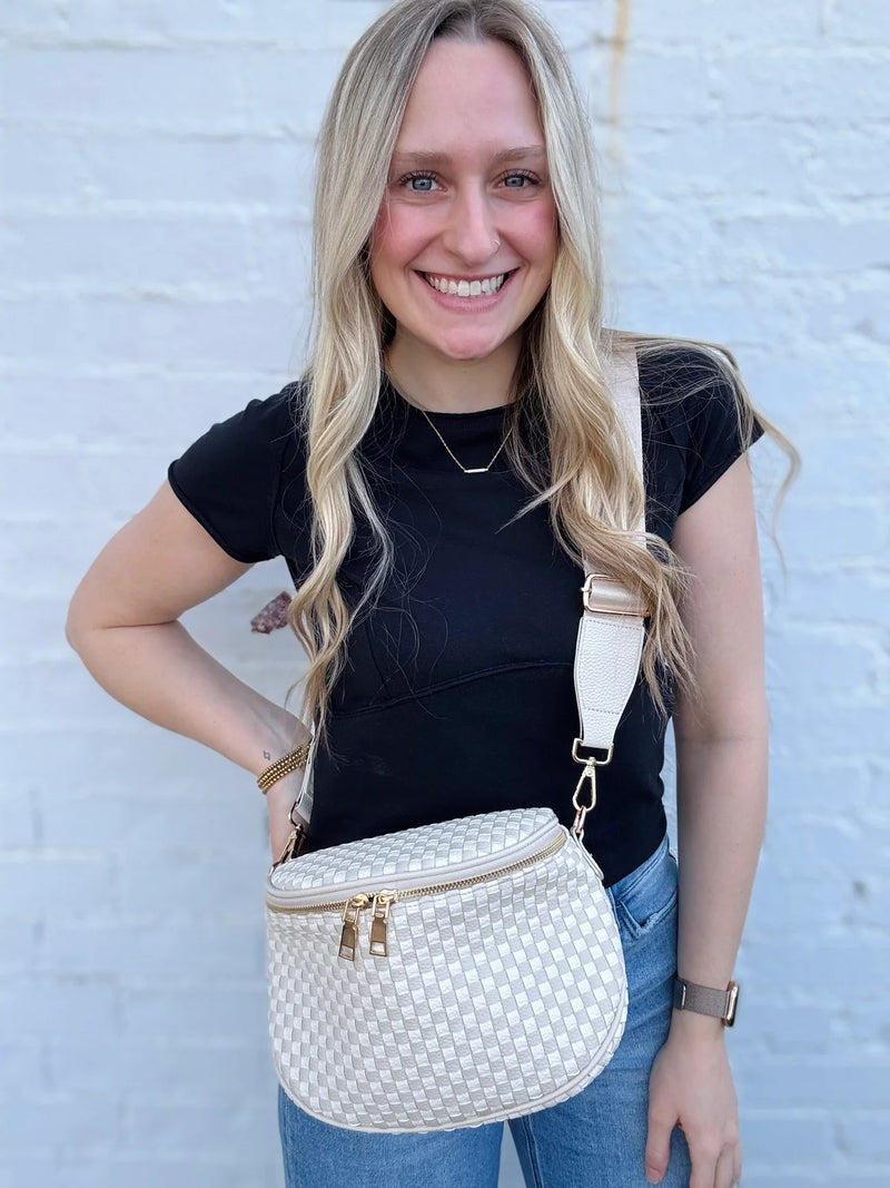 Woven Bum Bag